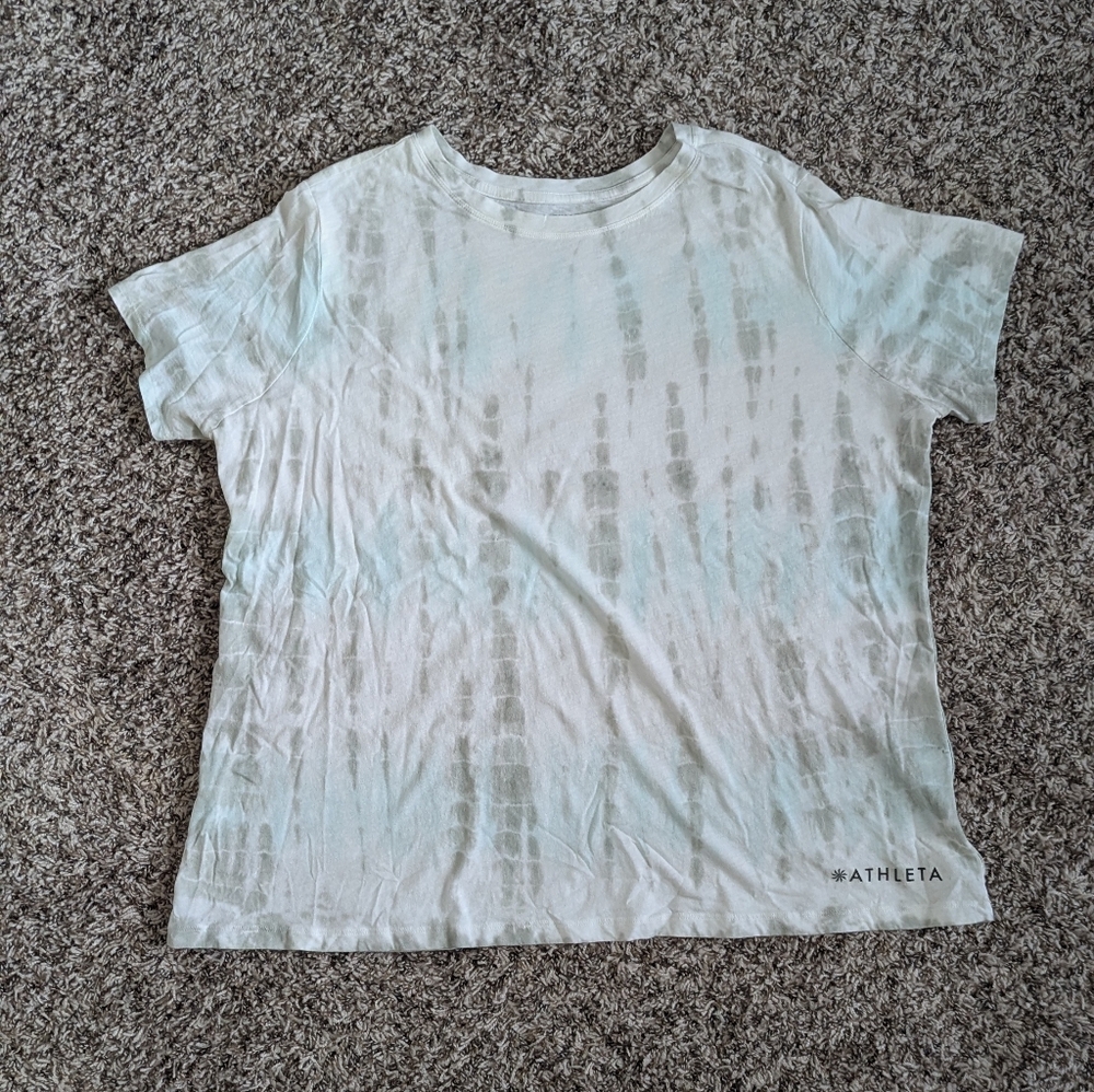 Athleta | NWOT Short Sleeve Tie-Dye Tee 2X